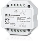 SS-C vieno kanalo 230V valdiklis be pritemdymo funkcijos + Push Key