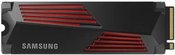 SSD|SAMSUNG|990 PRO with Heatsink|4TB|M.2|PCIe Gen4|NVMe|TLC|Write speed 6900 MBytes/sec|Read speed 7450 MBytes/sec|TBW 2400 TB|MTBF 1500000 hours|MZ-V9P4T0CW