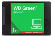 SSD|WESTERN DIGITAL|Green|1TB|3D NAND|Read speed 545 MBytes/sec|2,5"|MTBF 2000000 hours|WDS100T5G0A