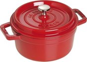 Staub La Cocotte 20cm round, Cherry, Cast Iron