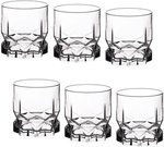 Stiklinių komplektas 6 vnt 325 ml skaidrios DIAMOND Ambition 64682