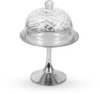 Stovelis metalinis su stikliniu gaubtu 16,5x16,5x23 cm SAVEX