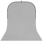 StudioKing Background Board BBT-03 Grey 150x400 cm