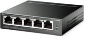 TP-Link TL-SG105PE Switch Unmanaged, Desktop, 5x10/100/1000Mbps ports, 4xPoE+ ports, PSU external, Steel case