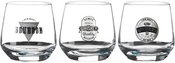 Taurės viskiui 280 ml 3 vnt komplektas stiklinės Urban Living 33356