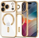 Tech-Protect case Apple iPhone 17 Pro Max MagFlex MagSafe, golden/transparent