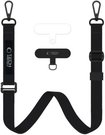 Tech-Protect phone strap Rope Crossbody Leash C65, black