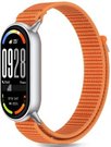 Tech-Protect watch strap Nylon Stripe Xiaomi Smart Band 8/9/10, orange/grey