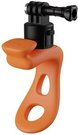 Multifunctional silicone mount for sports cameras orange TLQ-007