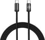 Minimalist USB-C to USB-C cable, 240W,2m, black