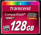 Transcend Compact Flash 128GB 800x