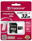 Transcend microSDHC 32GB Class 10 UHS-I 400x + SD Adapter