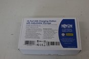 Tripp Lite 10 Port USB Charging Station with Adjustable Storage | U280-010-ST-CEE | UNPACKED, SCRATCHED