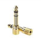 UGREEN 20503 Adapter 6.5 mm jack to 3.5 mm mini jack (golden)
