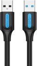 USB 3.0 cable Vention CONBD 0.5m Black PVC
