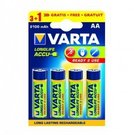 1x4 Varta Rechargeable Accu AA Ready2Use NiMH 2100 mAh Mignon