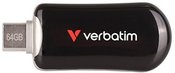 Verbatim Plectra Black 64GB USB-C Flash Drive 30224