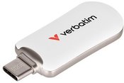 Verbatim Plectra White 128GB USB-C Flash Drive 30229