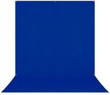 Westcott X Drop Pro Kreukbestendige Achtergrond Chroma Key Blauw Sweep (2.4 x 4 m)