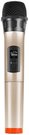 Wireless dynamic microphone UHF PULUZ PU628J 3.5mm (gold)