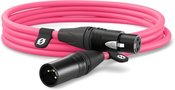 XLR CABLE-3m pink - XLR/XLR kabel