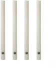 Žvakės 4 vnt 25 cm kreminė spalva PTMD 8716109663290