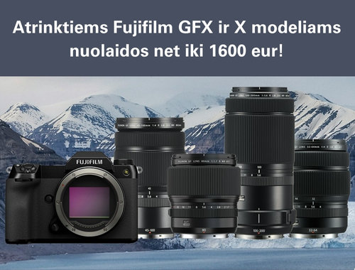Pasitikite pavasarį su Fujifilm!