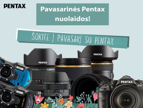 Pavasarinės Pentax nuolaidos!