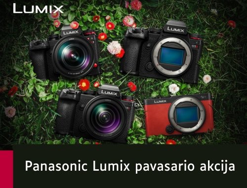 Panasonic Lumix pavasario akcija!