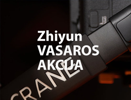 ZHIYUN VASAROS AKCIJA 2025