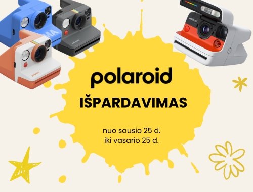 🌈📸 POLAROID IŠPARDAVIMAS – iki vasario 25 d.