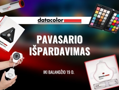 🎨 Datacolor išpardavimas – iki balandžio 19 d.