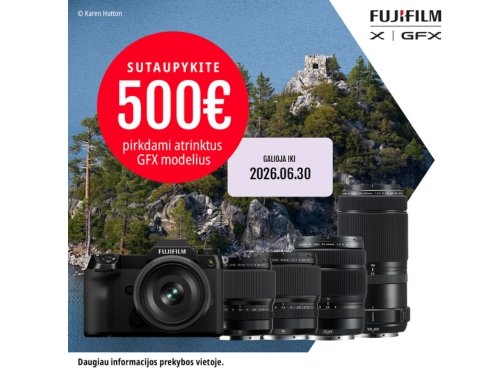 ☀️📸 Fujifilm vasaros akcija! 🌴🌊