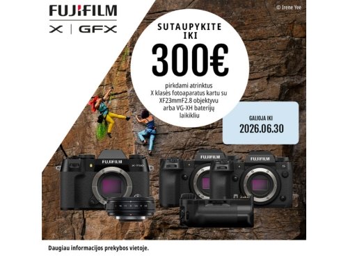 💰 Sutaupykite pirkdami specialius Fujifilm rinkinius! 📸
