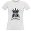 Women's T-shirt with your choice of photos, notes, white