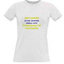 Women's T-shirt with your choice of photos, notes, white