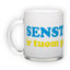 Frosted glass mug (300 ml)