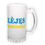Frosted glass beer mug (500 ml)