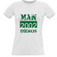 Women's T-shirt with your choice of photos, notes, white