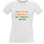 Women's T-shirt with your choice of photos, notes, white