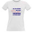 Women's T-shirt with your choice of photos, notes, white