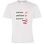 T -shirts with your photo, notes, white