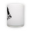 Frosted glass mug (300 ml)