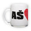 Frosted glass mug (300 ml)