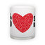 Frosted glass mug (300 ml)