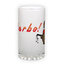 Frosted glass beer mug (500 ml)