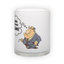 Frosted glass mug (300 ml)