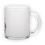 Frosted glass mug (300 ml)