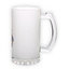Frosted glass beer mug (500 ml)
