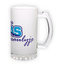 Frosted glass beer mug (500 ml)